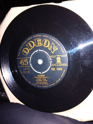 7" SINGLE Adalbert Lutter : Jalousie - Mustasukkaisuutta