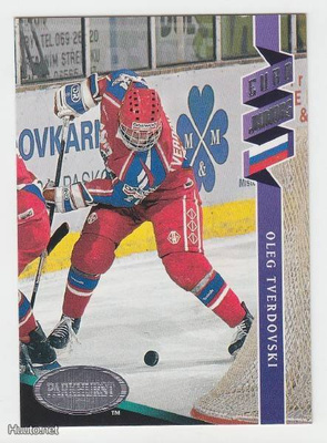 93-94 Parkhurst Oleg Tverdowski RC