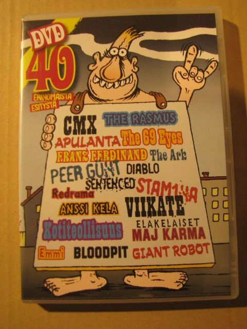 SOUNDI DVD 2006 ( 40 kpl musiikki-videota )