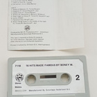 16 HITS MADE FAMOUS BY BONEY M.   C-KASETTI - pikkukuva 3