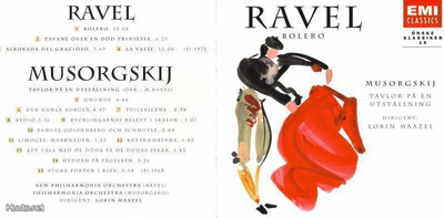 Ravel : Bolero - Musorgskij : Tavlor på en utställning CD