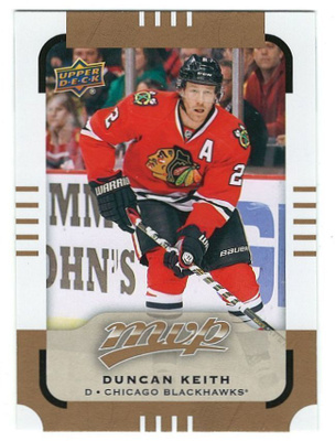 15-16 Upper Deck MVP #76 Duncan Keith