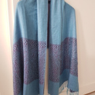 Pashmina-silkki Huivi / Silkkihuivi / Hartiahuivi - pikkukuva 1