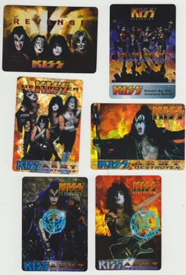 KISS : Erilaisia Kiss -tarroja