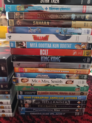 DVD paketti 20kpl