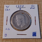 50 Kopekkaa 1897 Venäjä Hopea 900. Y# 58.1 KL 4 (K) - pikkukuva 1