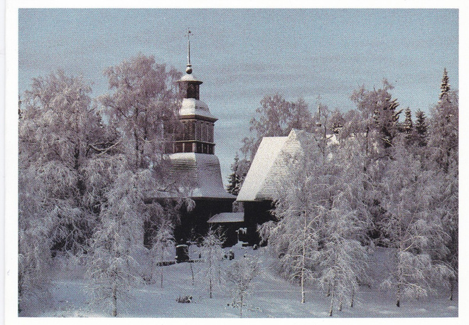 KIRKKOKORTTI - PETÄJÄVEDEN VANHA KIRKKO - 3