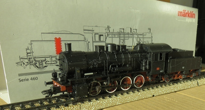 Märklin FS 460 digital höyryveturi