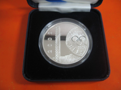 Suomi 10e hopea juhlaraha Olympialaiset - 2002 PROOF rasia