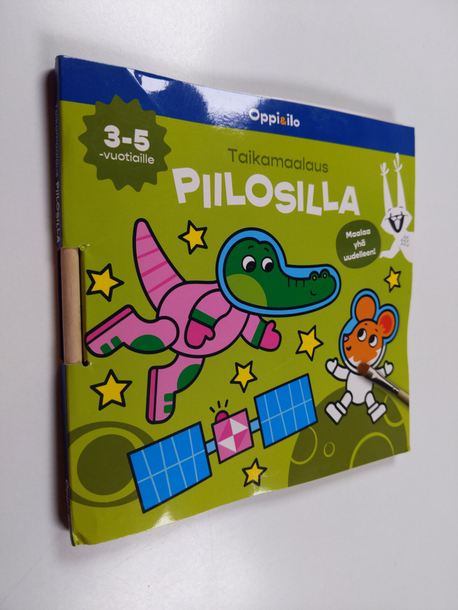 Tuire Siiriäinen : Taikamaalaus Piilosilla -puuhakirja 3-...