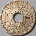 France.10 centimes 1920. - pikkukuva 1