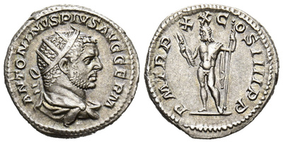 ANCIENT / ROME (II): EMPIRE / Caracalla, AR Antoninianus 217