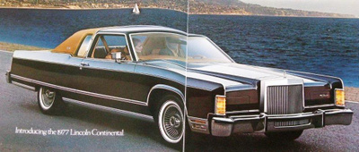 1977 Lincoln Continental PRESTIGE esite - KUIN UUSI -24 siv