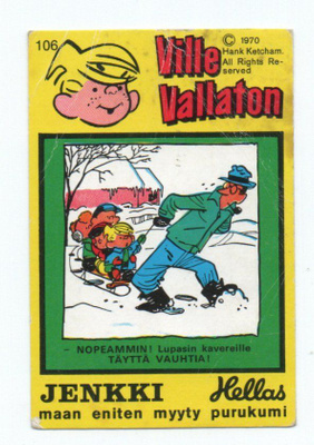 Purkkakuva Hellas VILLE VALLATON n:o 106