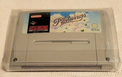 * PilotWings SNES PAL - EUR + Uusi Suojakotelo Lue Kuvaus