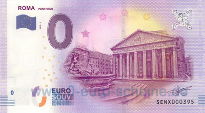 *NOLLA-EURO*2017*ROMA - PANTHEON*AITO EURO-SETELI*