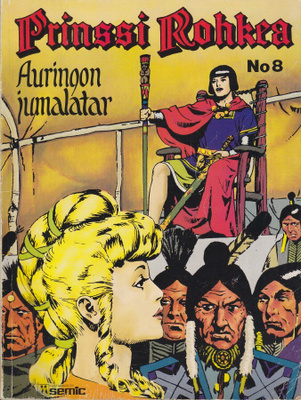 Prinssi Rohkea no 8 Auringon jumalatar (Semic 1978)