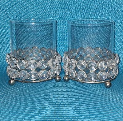 2X tuikkukippo lasikristalleilla