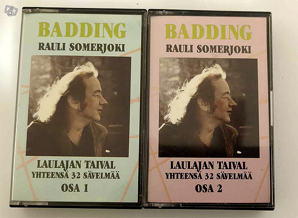 Rauli Badding Somerjoki Laulajan Taival 1&2 C-kasetit