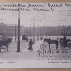 Helsinki, Rautatientori, raitiovaunu, valjakot, kojut 1909 - pikkukuva 1