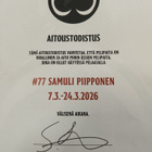 Samuli Piipponen #77 Porin Ässät game worn - pikkukuva 5