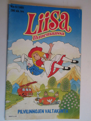 LIISA IHMEMAASSA  9 / 1985 SARJAKUVALEHTI