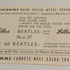 Beatles Jenkki- purkkakortti Hellas - pikkukuva 2