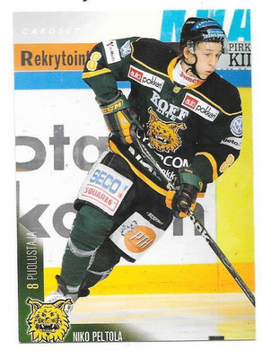 2010-11 CardSet #209 Niko Peltola Ilves