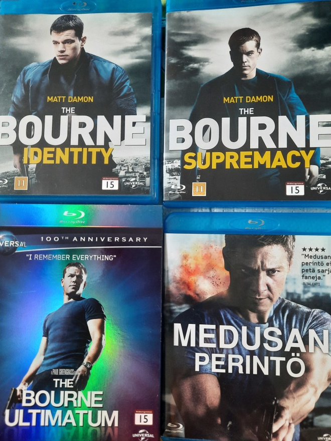 BOURNE  BLU-RAY
