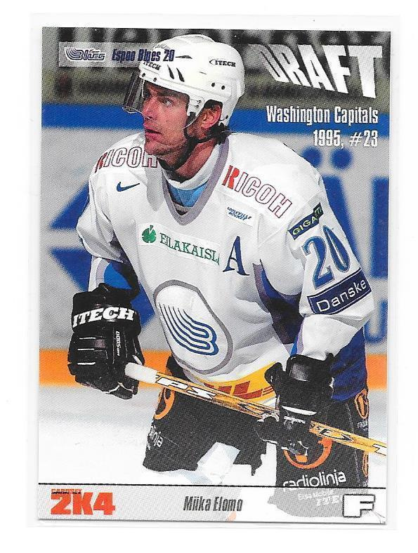 2003-04 CardSet #11 Miika Elomo Espoo Blues
