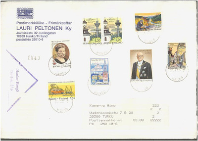 1987 postiennakkokirje