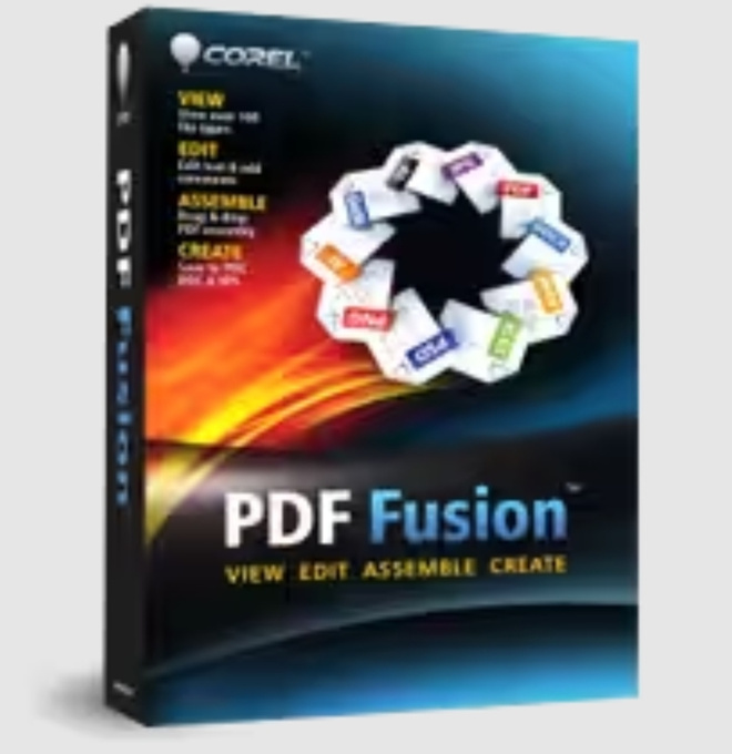 Corel PDF-Fusion (Adobe Acrobat Pro:ta vastaava)