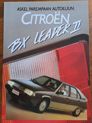 Citroen BX Leader II -esite, 1989