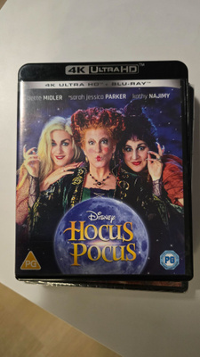 Hocus pocus .4k uhd & blu-ray