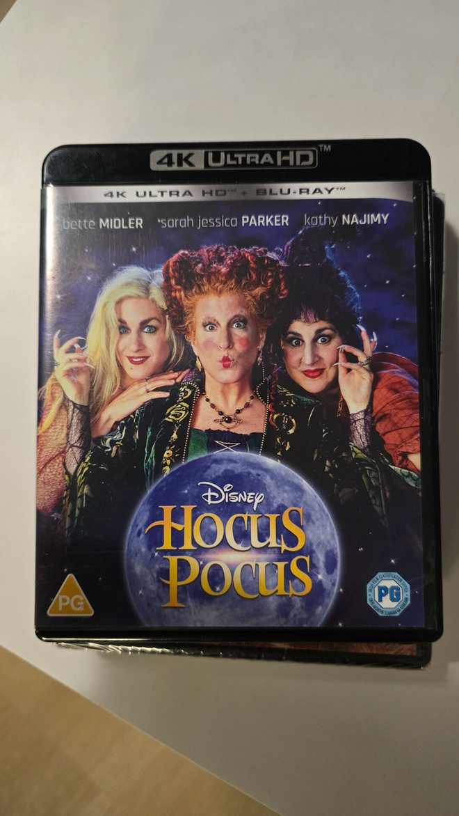 Hocus pocus .4k uhd & blu-ray