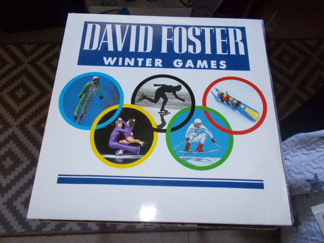 12" VINYYLI SINKKU DAVID FOSTER ** WINTER GAMES **