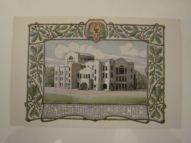 VANHA Postikortti Eesti Viro Pärnu Jugend 1900-luku