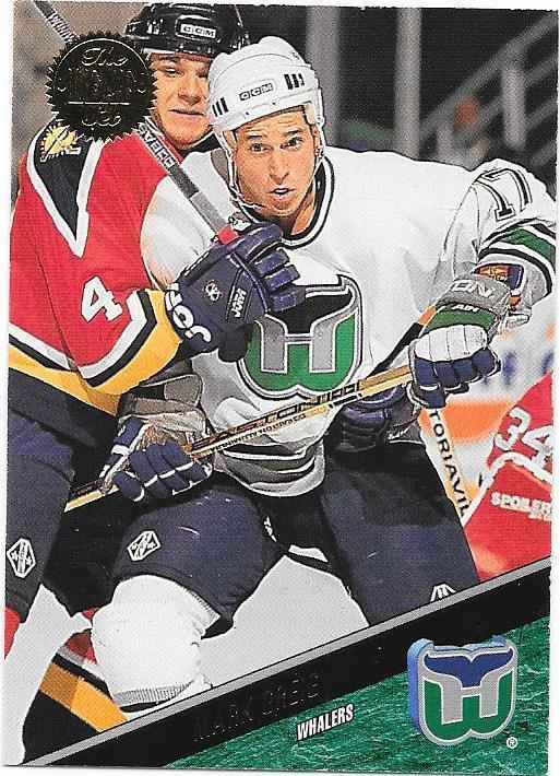 1993-94 LEAF #412 Mark Greig Hartford Whalers