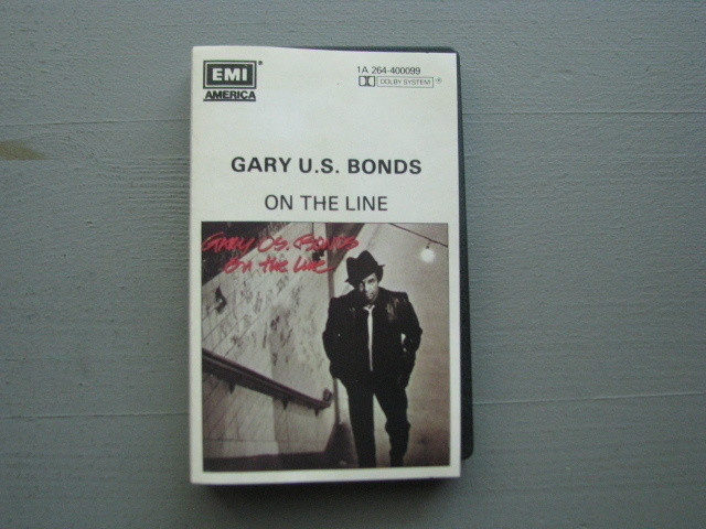 GARY U.S. BONDS - On The Line   ( C - kasetti )