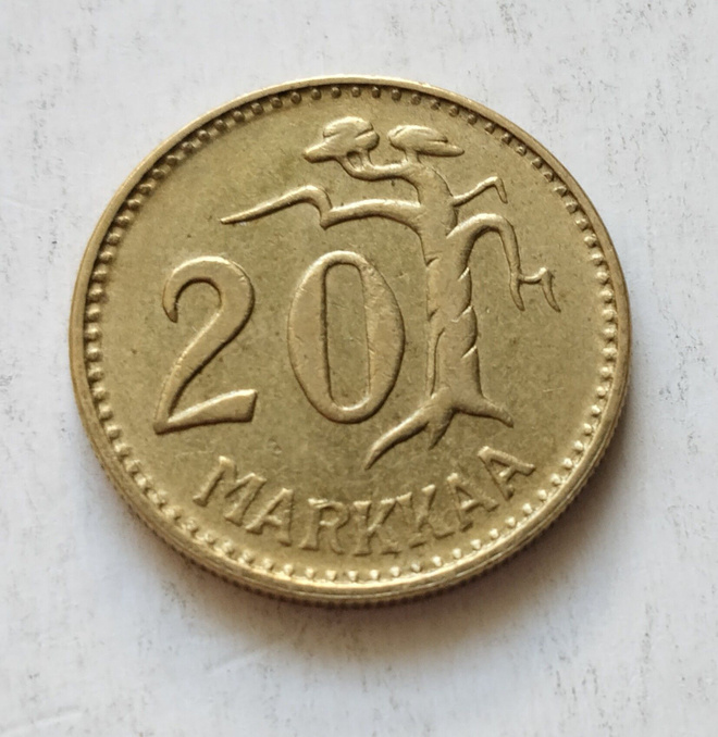 20 mk, circ, v . 1954 II