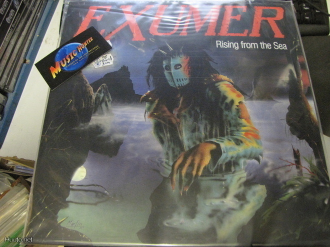 EXUMER - RISING FROM THE SEA LP 2014 PAINOS UUSI