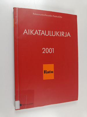 Aikataulukirja 2001