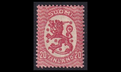 91 ** M-17 20p punainen (1919)