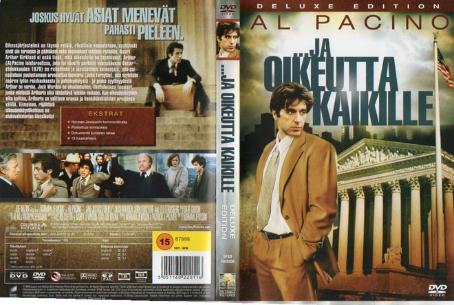 Ja Oikeutta Kaikille	(2 730)	K	-FI-	DVD	suomik.		al pacino	1