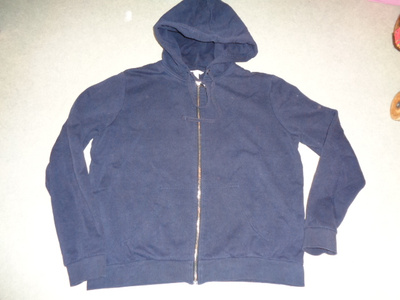H&M basic musta huppari L