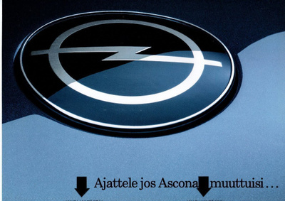 Opel Vectra -esite, 1988