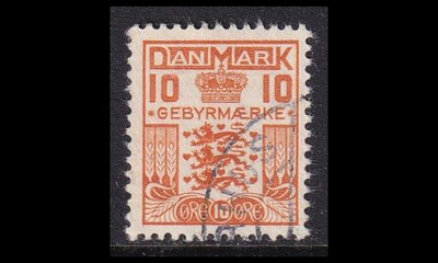 Tanska VM_18 o Gebyr 10 öre (1934)