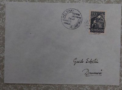 1947  PAX FDC
