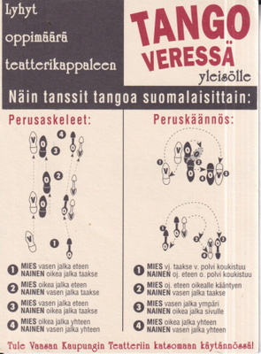 Vaasa, Tango veressä yleisölle , e89