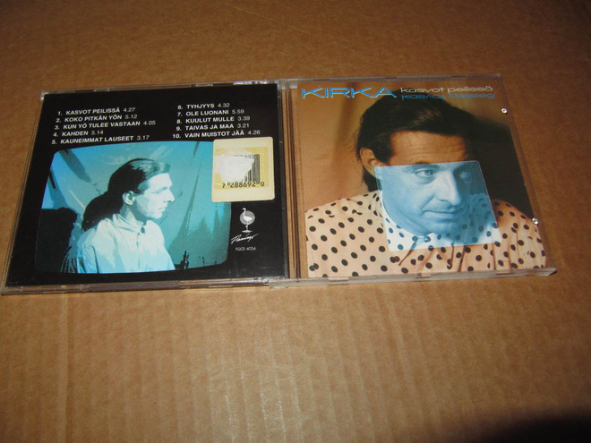 Kirka CD Kasvot Peilissä v.1991 Orig. 1:s PAINOS!